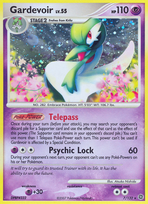 Secret Wonders Holo Gardevoir #7/132